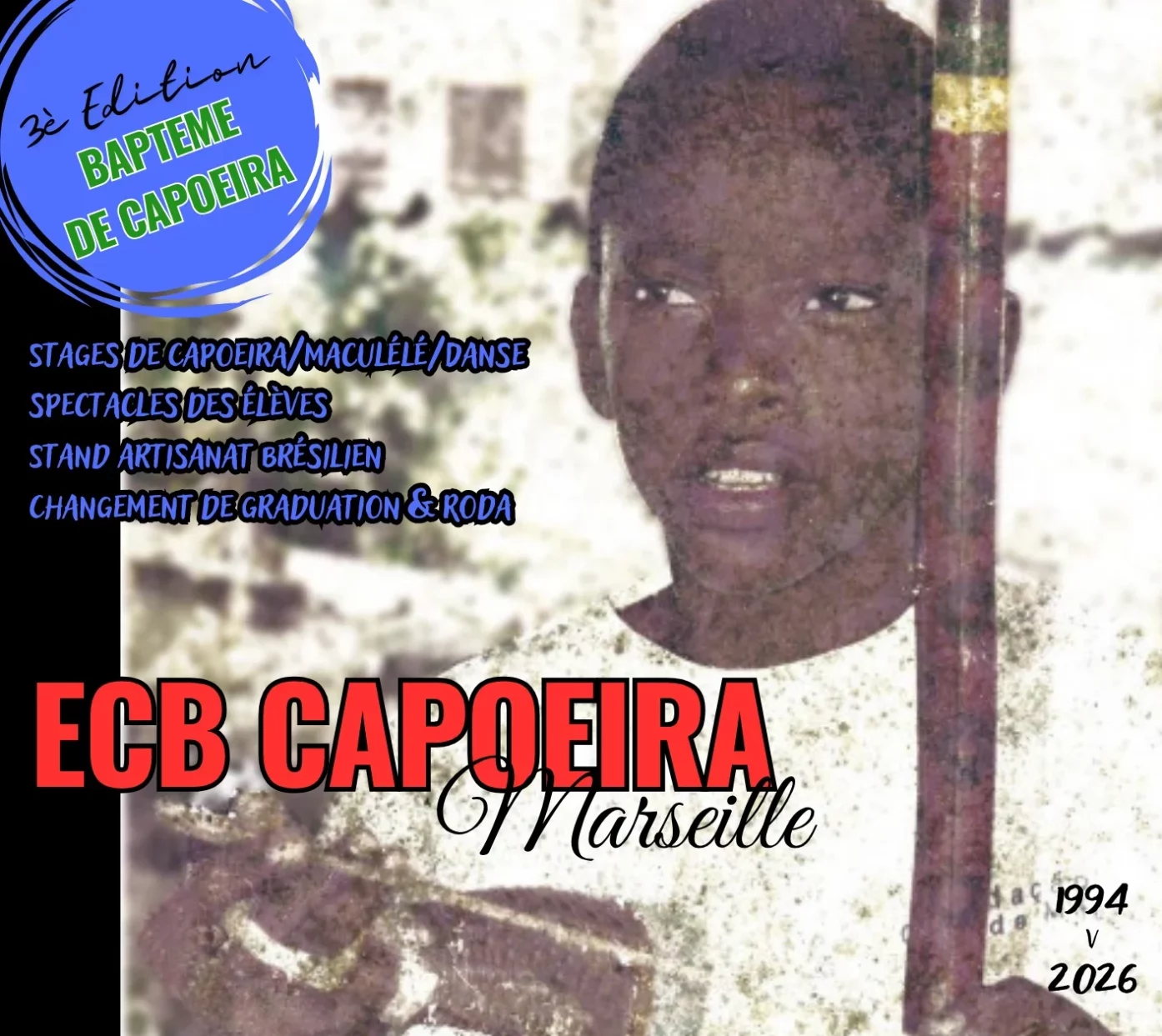 Baptême de capoeira ECB à Vitrolles – Une grande rencontre sous le signe de l’axé